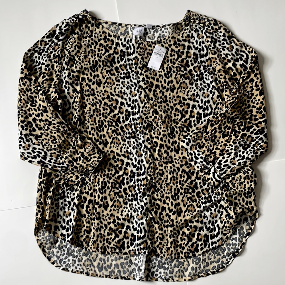 Leopard Print Blouse